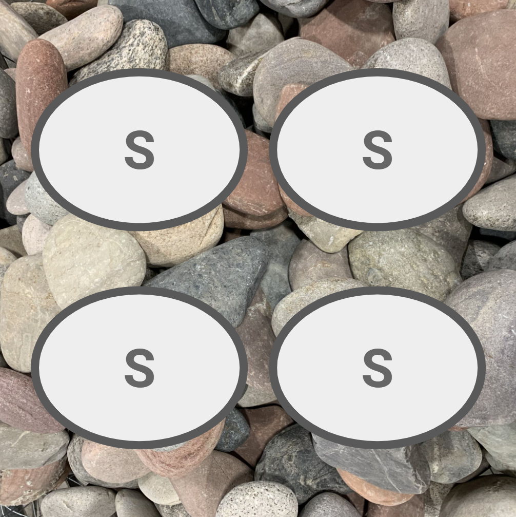 Combo: 4 Small Custom Engraved Stones - Realpetstones.com